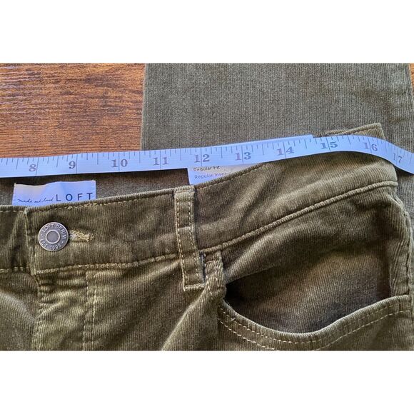 NWT Loft The Skinny high rise corduroy skinny pants - Picture 10 of 14